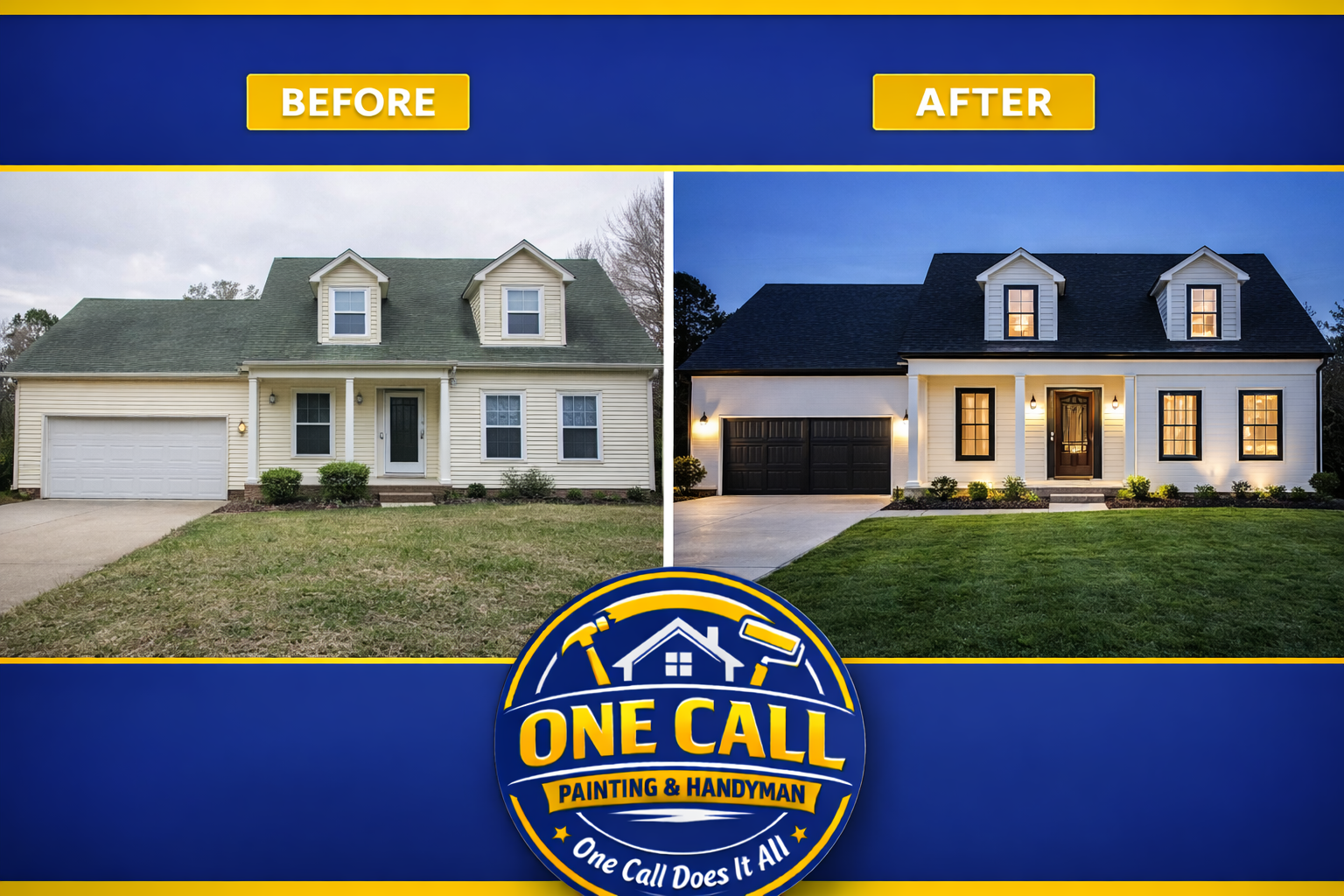 Full Home Remodels Before and After